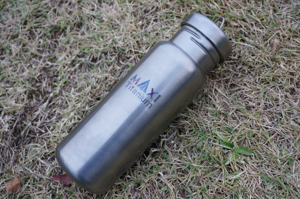 直火OKなチタンボトル！！MAXI / Titanium Water Bottle | BBG