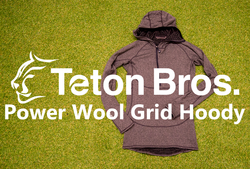 ティートンブロス Power Wool Grid Hoody レビュー