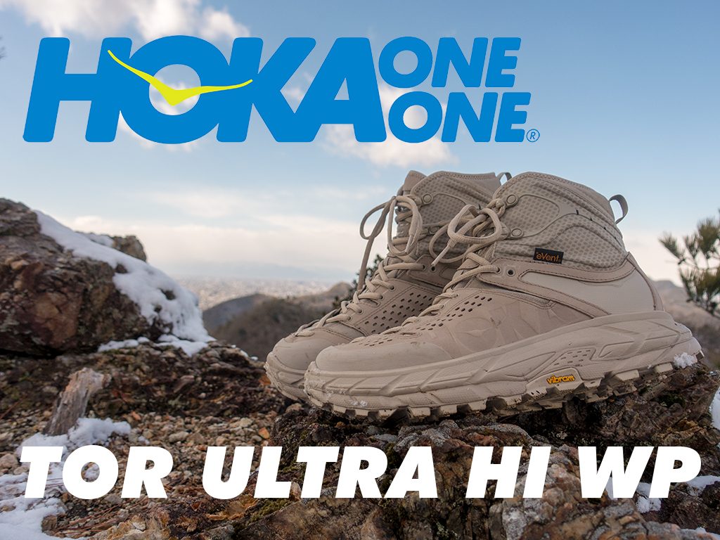 HOKA ONE ONE「TOR ULTRA HI WP（トゥ ウルトラ ハイ ウォーター